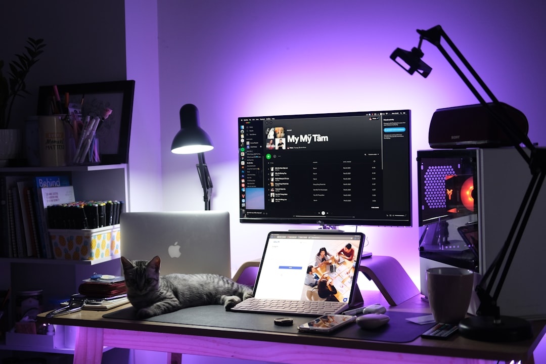 Photo gaming setup